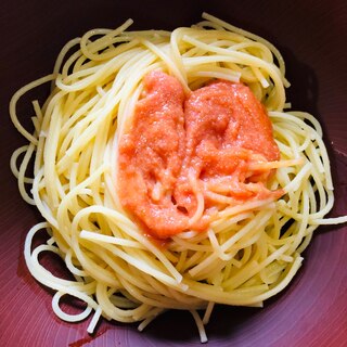 明太子マヨネーズパスタ